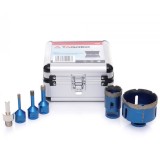 Set 5 carote diamantate pentru piatra, gresie si beton 6-68mm M14 TA4085 TAGRED