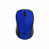 Mouse Optic Wireless Albastru- Conexiune Fără Fir și Precizie de 800 DPI