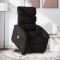 vidaXL Fotoliu electric de masaj rabatabil cu ridicare, negru, textil 3204016