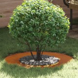 VidaXL Ghiveci din Oțel Corten Oțel corten 70 cm Diametru Durabil