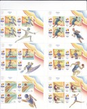 ROMANIA 2024 PARIS 2024 minicoli cu 5 timbre + 1 vinieta LP.2477mc MNH
