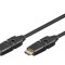 Cablu HDMI 1.4 cu Mufă Mobilă &plusmn;90&deg; 2m