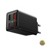 Incarcator Retea Cu Cablu USB-C Baseus GaN6 Pro 100W 3.25A 2 x USB-A - 2 x USB-C Negru P10162705112-00