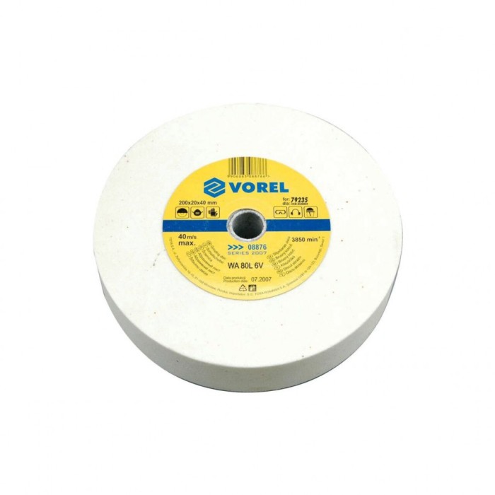 Disc abraziv 200 x 20 x 40 mm Vorel 08876