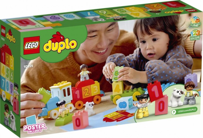 TRENUL CU NUMERE, LEGO 10954
