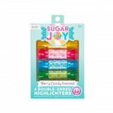 Carioci duble parfumate Sugar Joy - Set de 4