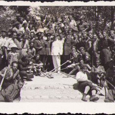 HST M222 Poză premilitari și ofițeri români Transilvania anii 1930