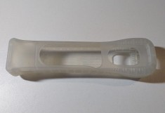 Husa silicon alba - Nintendo wii remote plus