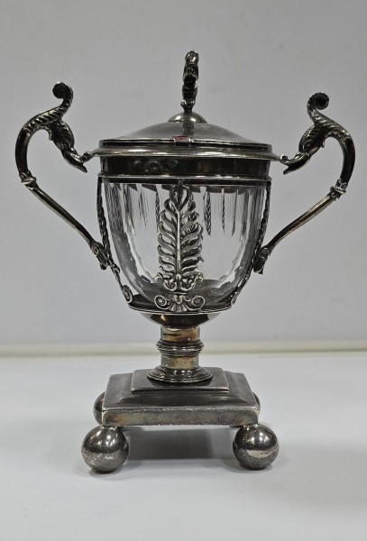 Recipient din argint pentru mustar, Pierre Jacques Meurice, cca. 1800