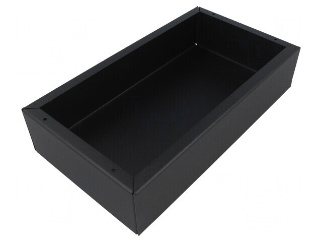 Carcasă Oțel Neagră 127x229x51mm