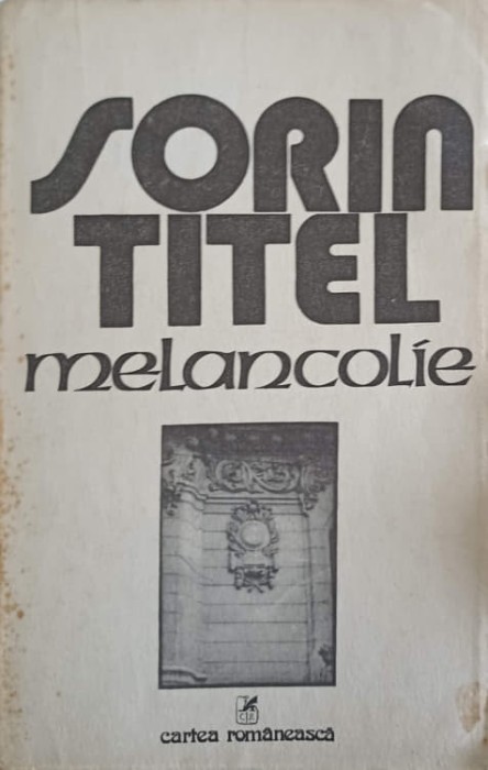 MELANCOLIE-SORIN TITEL-163924