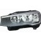 Far Bmw X3 (F25), 03.2014-; X4 (F26), 08.2014-, fata, Stanga, cu daytime running light; H7+H7+PY21W+W21W+W5W; electric; cu motor, AL (Automotive Ligh