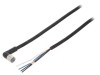 Cablu Conectare M8 4-Pin Unghi 2m PUR XS3F-M8PUR4A2M