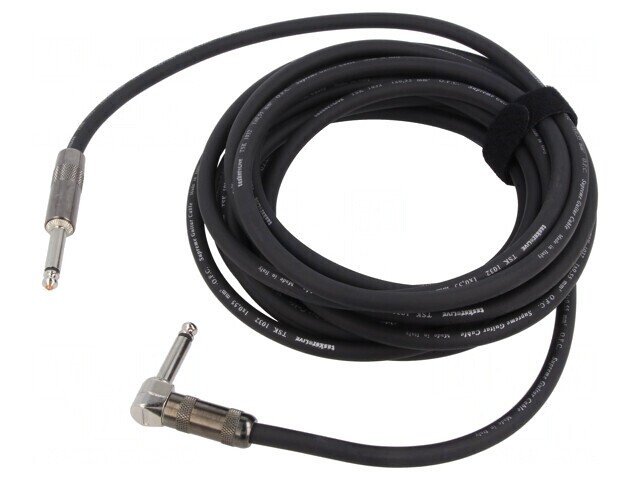 Cablu Audio Jack 6,3mm 2pin Drept-Angulat 6m