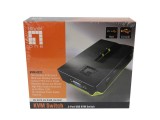 Level One KVM-0222 Comutator KVM etanș cu 2 porturi USB 590222 Nou / New
