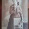 Fotografie tip carte postala, femeie, perioada interbelica
