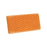 Reflectorizant catadioptru 96x46mm cu adeziv 1buc - Galben Garage AutoRide