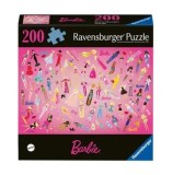 Cumpara ieftin Puzzle Moment Ravensburger - Lumea Barbie, 200 piese