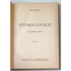 Istoria Logicei, al doilea curs 1929-1930