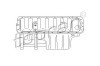 Baie ulei PEUGEOT EXPERT Van (222) (1995 - 2016) TOPRAN 722 292