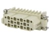 Conector HDC HARTING Han D, 25 pini + PE, montare crimpat, policarbonat, -40-125&deg;C