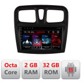 Navigatie dedicata Dacia Sandero 2012-2020 var B Lenovo Octa Core cu Android Radio Bluetooth Internet GPS WIFI DSP 2+32 GB 4G CarStore Technology, EDOTEC