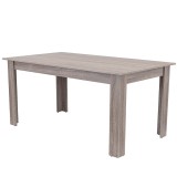 Masa Sufragerie Yorki Stejar, 160x90 cm, Design Modern, 8-10 Persoane, Living Bucatarie