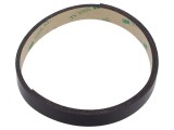 Bandă magnetică acril maro 12mm x 1m, grosime 0,84mm, rezistentă -40&divide;71&deg;C