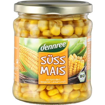 Porumb Dulce La Borcan Bio 230 grame Net Dennree foto
