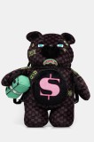 Sprayground rucsac culoarea negru, mic, cu imprimeu, 910B7467NSZ