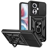 Husa Oppo Reno11 F protectie camera Techsuit CamShield Series, negru