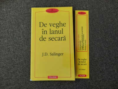 J. D. Salinger De veghe in lanul de secara foto