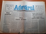 Ziarul adevarul 28 martie 1990-art. despre confruntarea de la targu mure