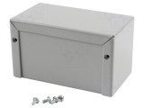 Carcasă universală aluminiu gri 56x102x56mm