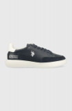 U.S. Polo Assn. sneakers din piele CRYME culoarea albastru marin, CRYME005M