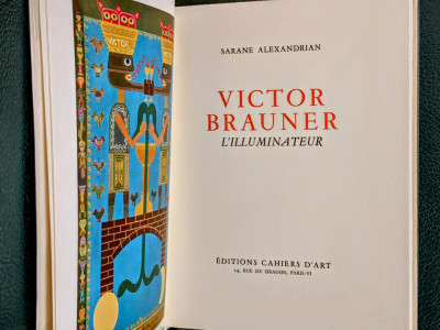 Victor Brauner - Illuminateur, prima editie limitata, numerotata, 1954 - Rara foto