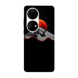 Husa compatibila cu Huawei Nova Y70 model Red Moon, Silicon, TPU, Viceversa, Transparent, Carcasa