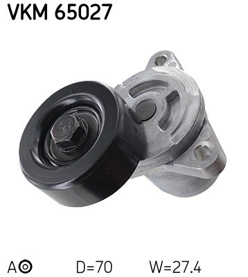 SKF VKM 65027 rola intinzator,curea transmisie foto