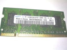 Samsung 1GB 667MHz DDR2 PC2-5300S M470T2953EZ3-CE6 foto