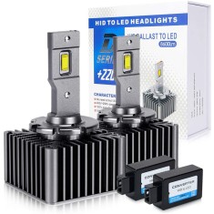 Set de 2 becuri conversie HID to LED plug and play 40w - D5S