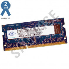 Memorie 2GB Nanya DDR3 1333MHz SODIMM, pentru laptop, notebook foto