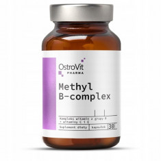 Supliment alimentar OstroVit Methyl B-Complex 30 capsule.
