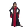 Costum Vampirita Medievala Copii 4-6 Ani (115-128cm) Kidmania - Rochie Halloween Carnaval cu Gluga
