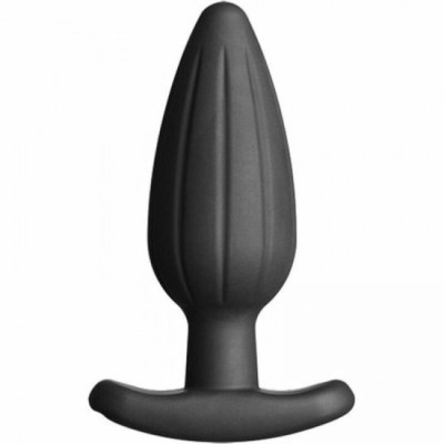 ELECTRASTIM - SILICONE BLACK ROCKER BUTT PLUG LARGE foto