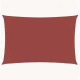 Cumpara ieftin Parasolar, caramiziu, 2x4,5 m, tesatura oxford, dreptunghiular