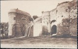 Carte postala, Dinan, La Chateau de la Duchesse Anne et la fausse Porte, perioada interbelica