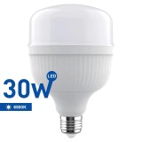Bec LED cu chip SAMSUNG E27 T100 T-BULB 30W 2700lm 6500K Wellmax VE20703