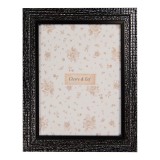 Cumpara ieftin Rama foto masa plastic negru 15x2x20 cm, 10x15 cm