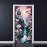 Folie imprimata color pentru decor Usa, dimensiune 200 x 90cm, model: AVX-DR13, AVEX