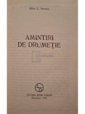 Mihai Vornicu - Amintiri de drumetie (Editia: 1982) foto